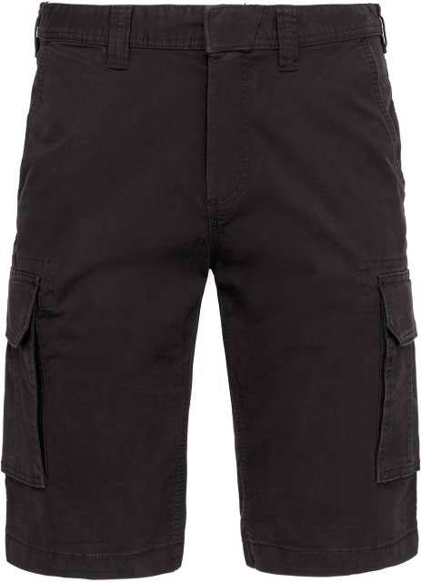 Kariban Men's Multipocket Bermuda Shorts - grey