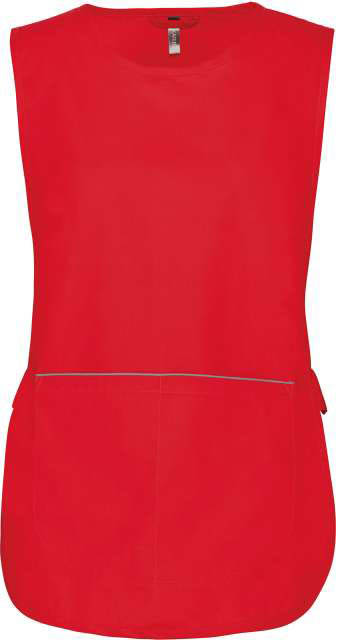 Kariban Ladies' Tunic - červená
