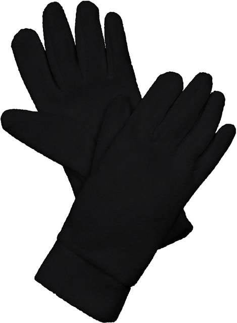 K-up Fleece Gloves - K-up Fleece Gloves - Black