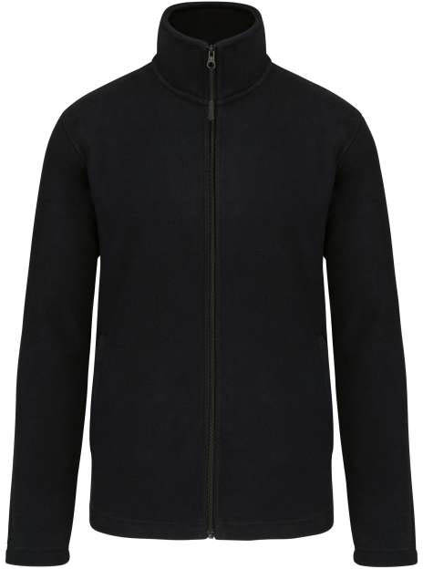 Kariban Full Zip Microfleece Jacket - čierna