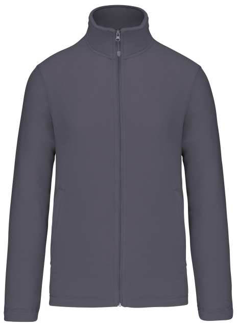 Kariban Full Zip Microfleece Jacket - grey