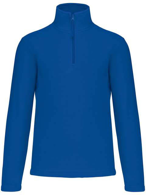 Kariban Enzo - Zip Neck Microfleece Jacket - blau