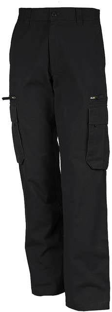 Kariban Multi Pocket Trousers - čierna