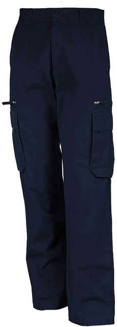 Kariban Multi Pocket Trousers - blau