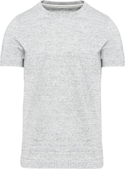 Kariban Men's Vintage Short Sleeve T-shirt - šedá