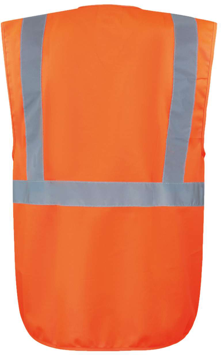 Korntex Comfort Executive Safety Vest "hamburg" - Multifunctional With Pockets - Orange