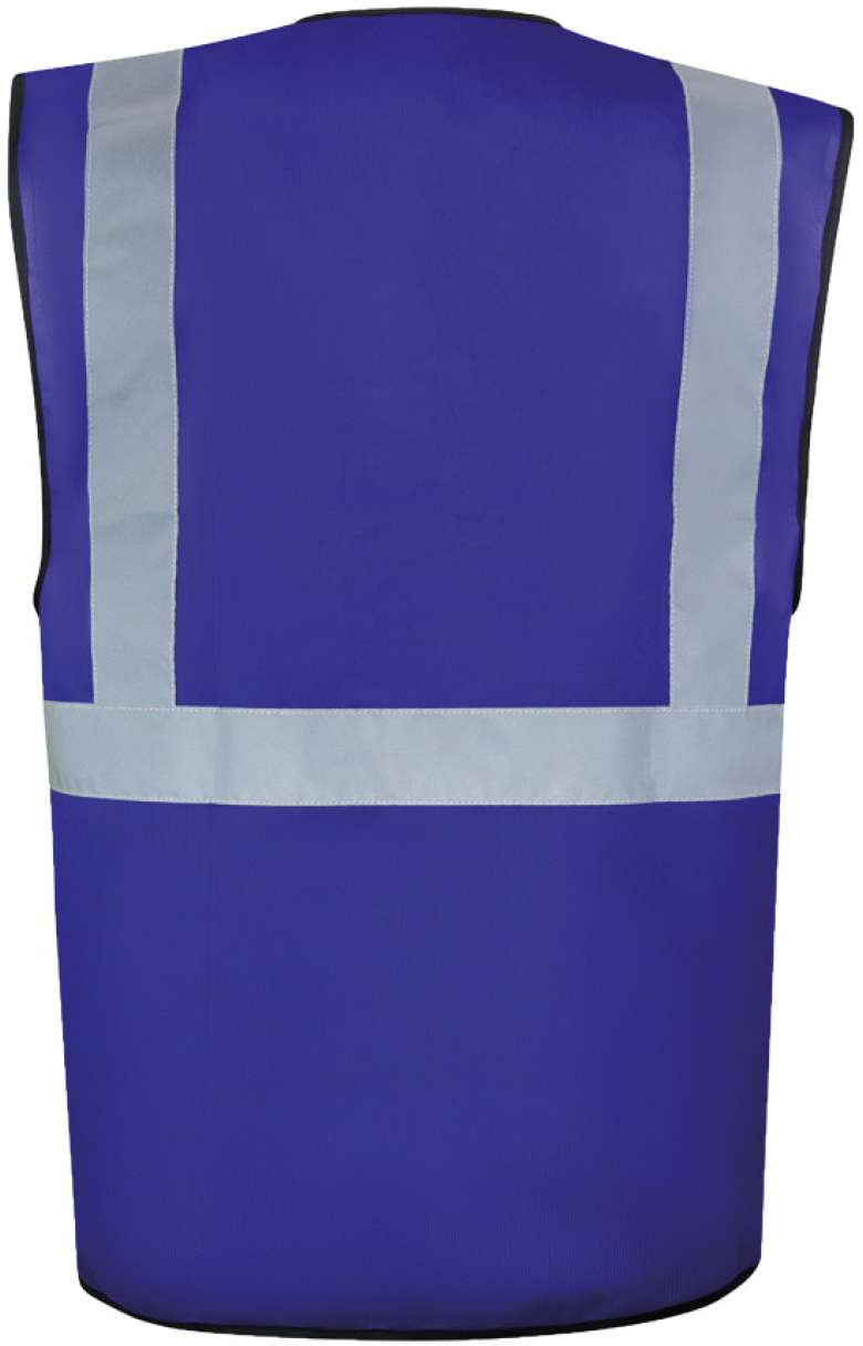 Korntex Comfort Executive Safety Vest "hamburg" - Multifunctional With Pockets - modrá