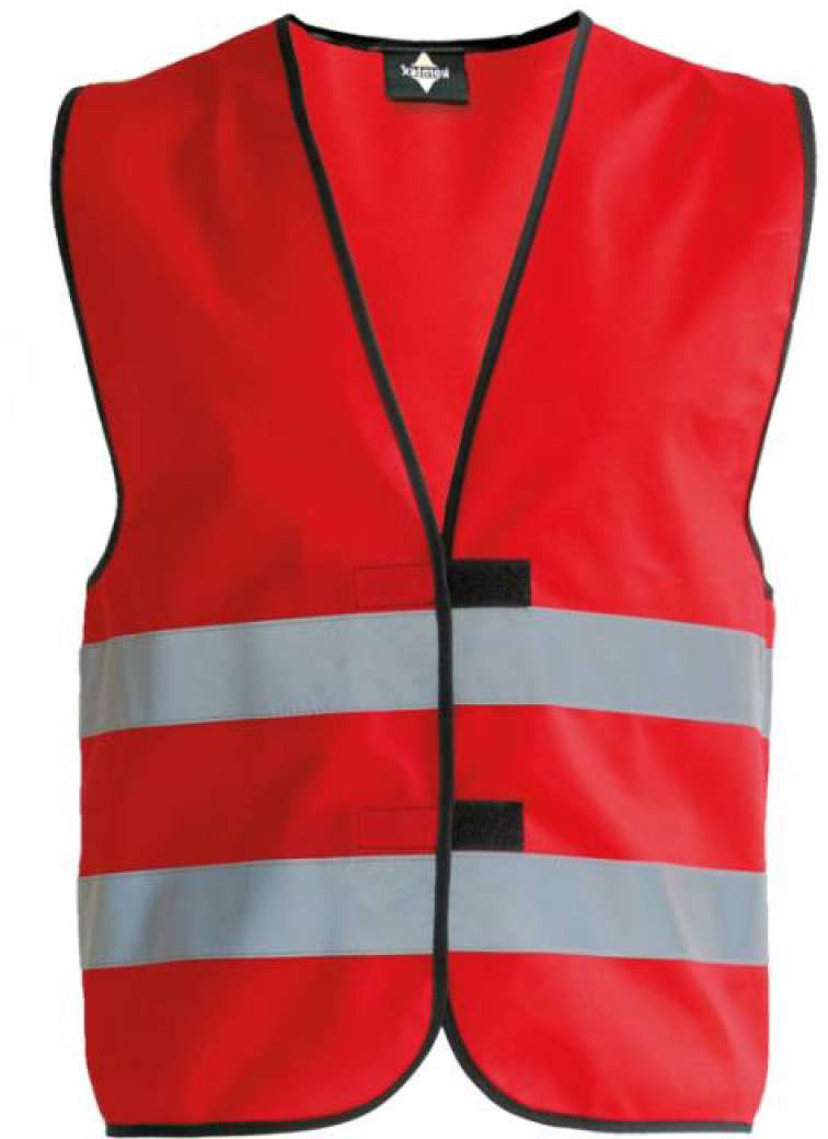 Korntex Safety Vest For Kids "aarhus" - red