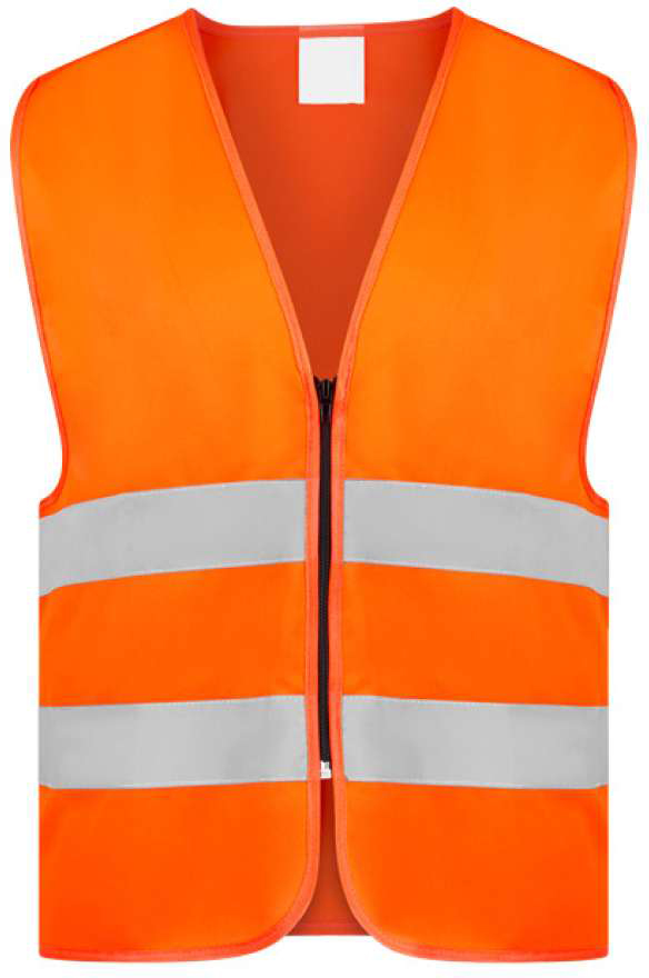 Korntex Safety Vest With Zipper "cologne" - orange