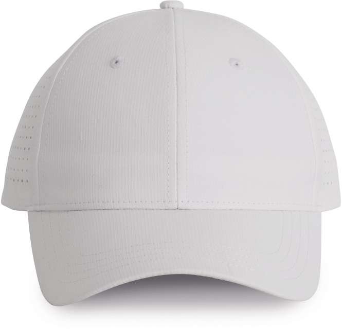 K-up Perforated Panel Cap - 6 panels - white
