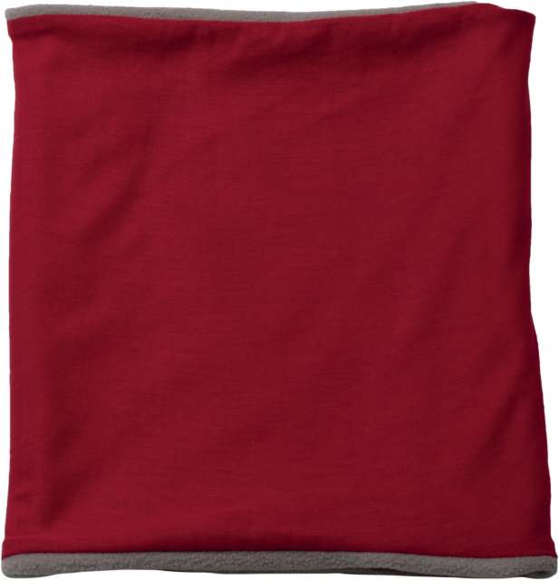 K-up Fleece-lined Neckwarmer - červená