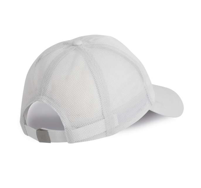 K-up Sports Cap In Soft Mesh - white