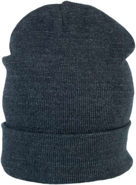 K-up Beanie With Turn-up - blue