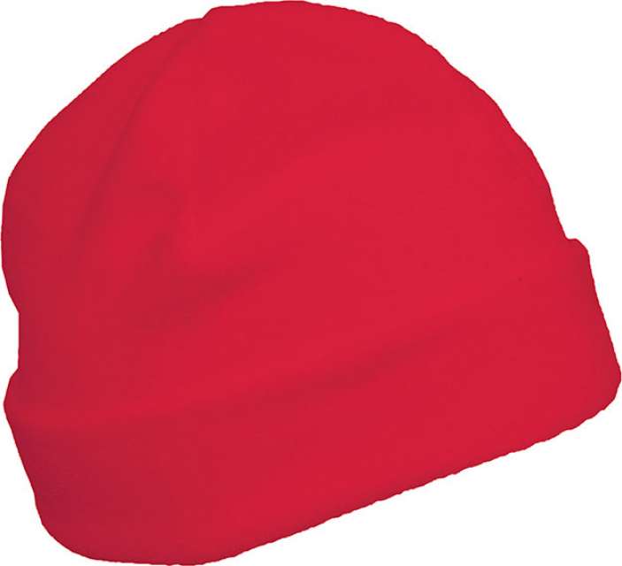 K-up Fleece Hat - K-up Fleece Hat - Cherry Red