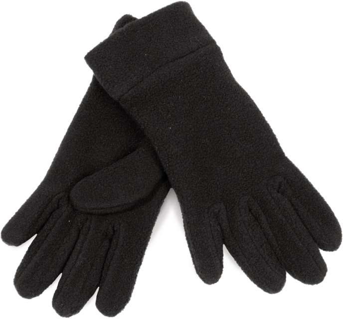 K-up Kids' Fleece Gloves - černá