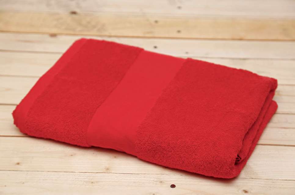 Olima Olima Basic Towel - red