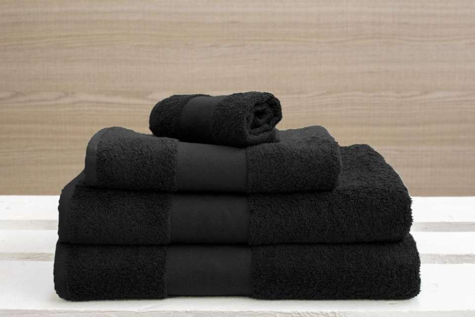 Olima Olima Classic Towel - Olima Olima Classic Towel - Black