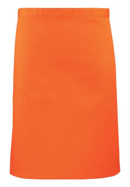 Premier 'colours Collection’ Mid Length Apron - Premier 'colours Collection’ Mid Length Apron - Orange