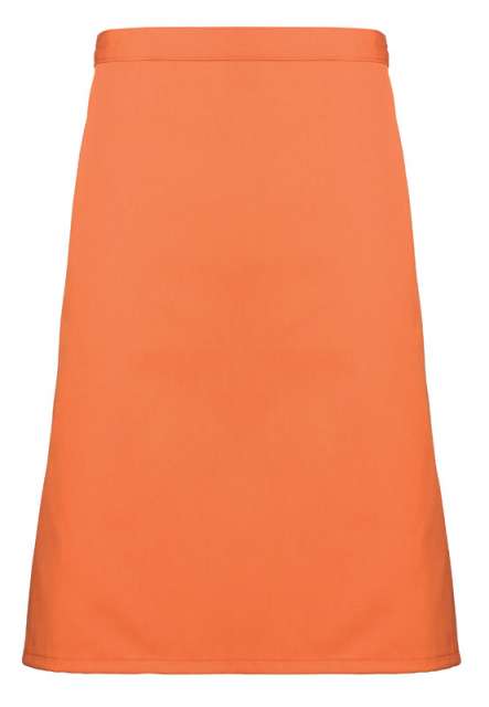 Premier 'colours Collection’ Mid Length Apron - orange