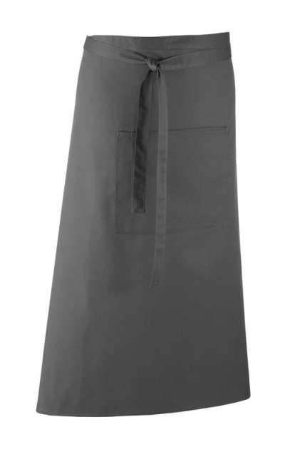 Premier 'colours Collection’ Bar Apron With Pocket - grey
