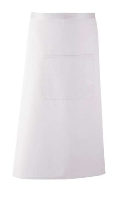 Premier 'colours Collection’ Bar Apron With Pocket - Weiß 