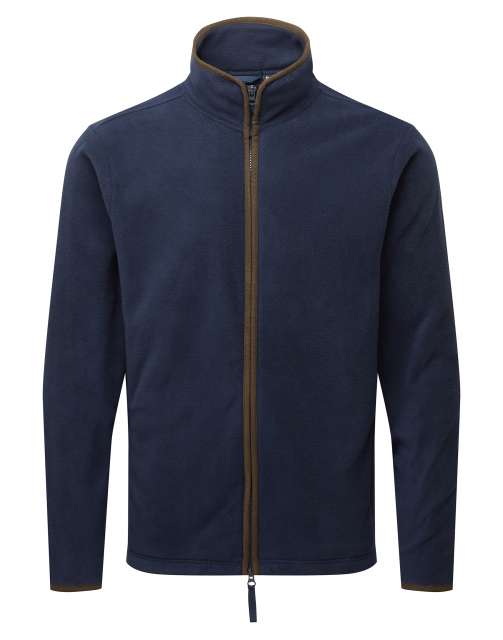 Premier Men's 'artisan' Fleece Jacket - modrá