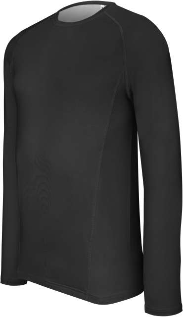 Proact Adults' Long-sleeved Base Layer Sports T-shirt - black