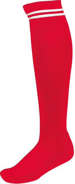 Proact Striped Sports Socks - Rot