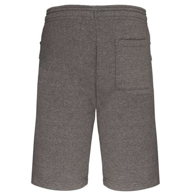 Proact Adult Fleece Multisport Bermuda Shorts - šedá