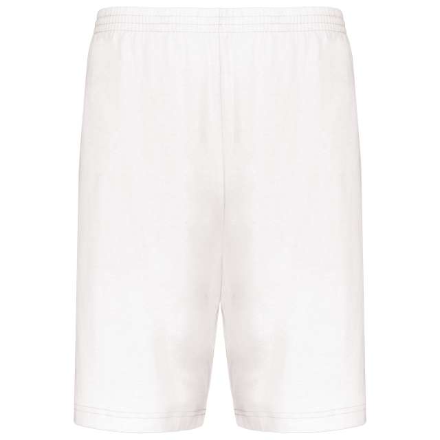 Proact Men's Jersey Sports Shorts - Proact Men's Jersey Sports Shorts - White