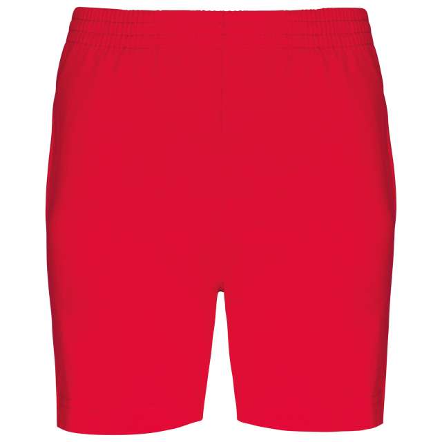 Proact Kids' Jersey Sports Shorts - Proact Kids' Jersey Sports Shorts - Cherry Red