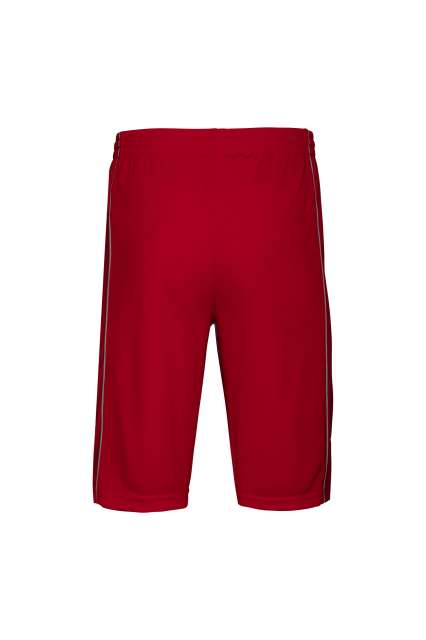 Proact Kid's Basket Ball Shorts - red