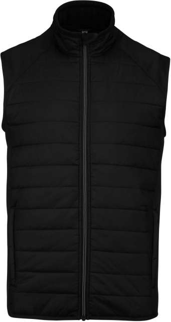 Proact Dual-fabric Sleeveless Sports Jacket - schwarz