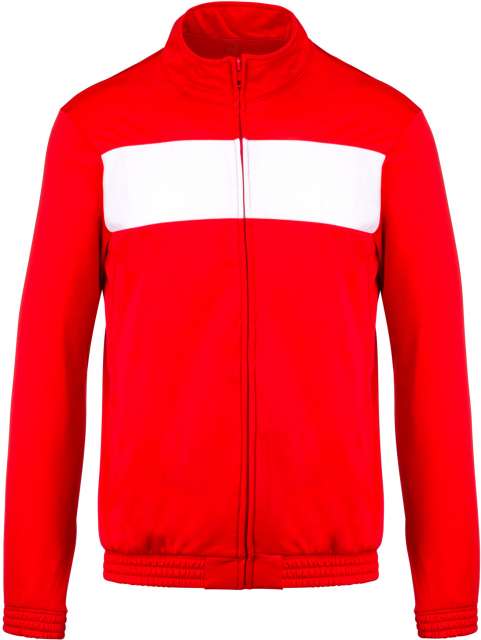 Proact Kids' Tracksuit Top - red