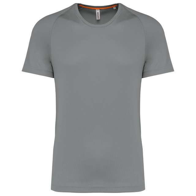 Proact Men's Recycled Round Neck Sports T-shirt - šedá
