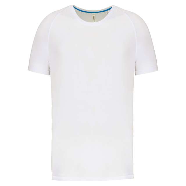 Proact Men's Recycled Round Neck Sports T-shirt - white