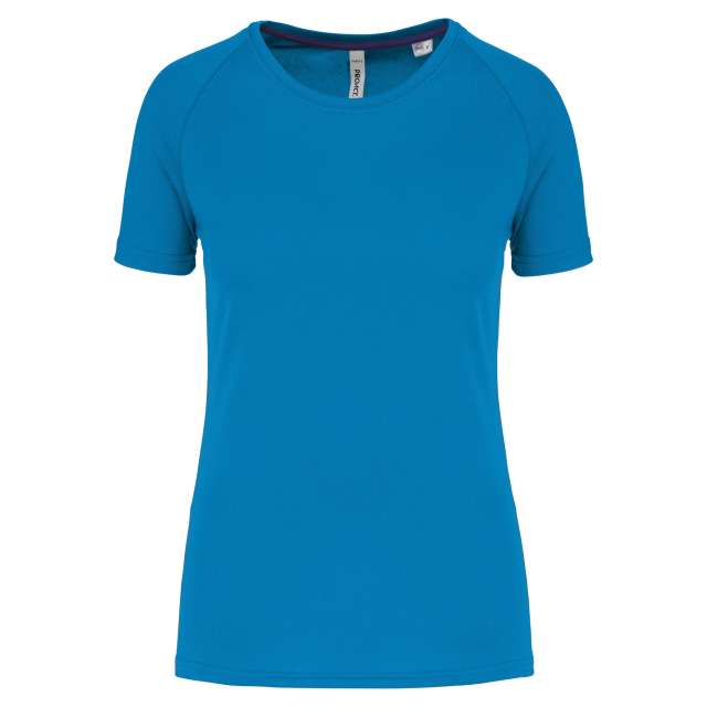 Proact Ladies' Recycled Round Neck Sports T-shirt - blau
