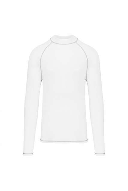 Proact Men's Technical Long-sleeved T-shirt With Uv Protection - Weiß 