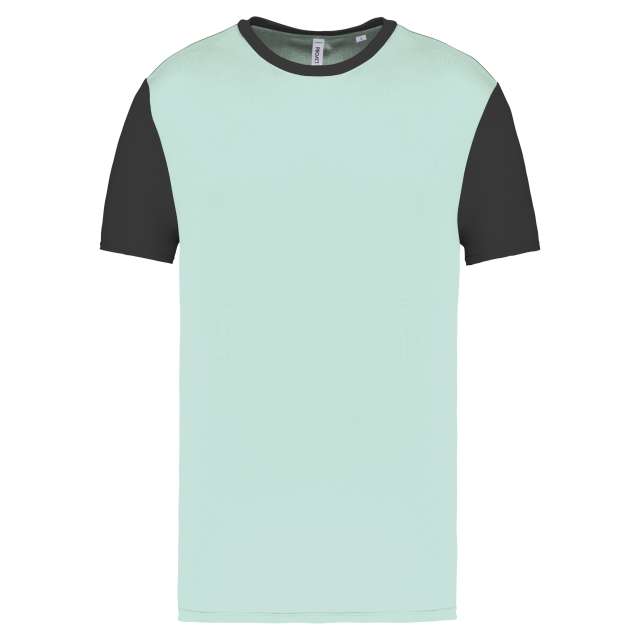 Proact Adults' Bicolour Short-sleeved T-shirt - Grün