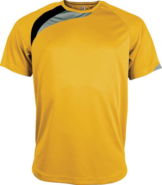 Proact Adults Short-sleeved Jersey - žltá