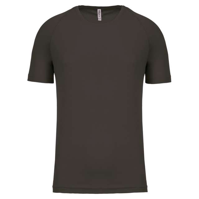 Proact Men's Short-sleeved Sports T-shirt - Proact Men's Short-sleeved Sports T-shirt - Charcoal