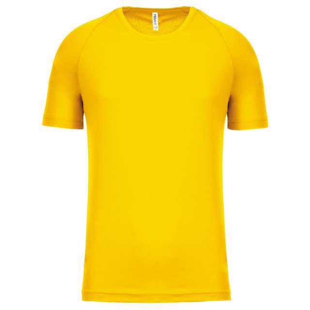 Proact Men's Short-sleeved Sports T-shirt - Gelb