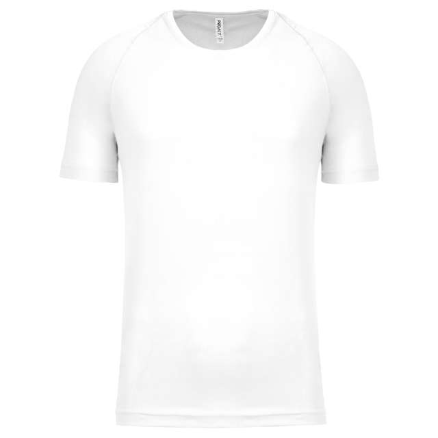 Proact Men's Short-sleeved Sports T-shirt - Proact Men's Short-sleeved Sports T-shirt - White