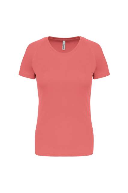 Proact Ladies' Short-sleeved Sports T-shirt - ružová