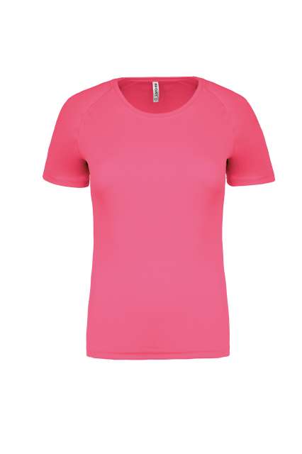 Proact Ladies' Short-sleeved Sports T-shirt - růžová
