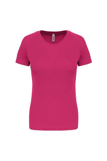 Proact Ladies' Short-sleeved Sports T-shirt - růžová