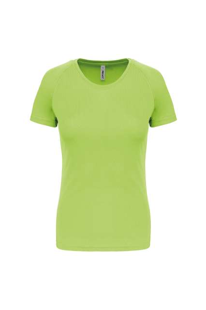 Proact Ladies' Short-sleeved Sports T-shirt - zelená