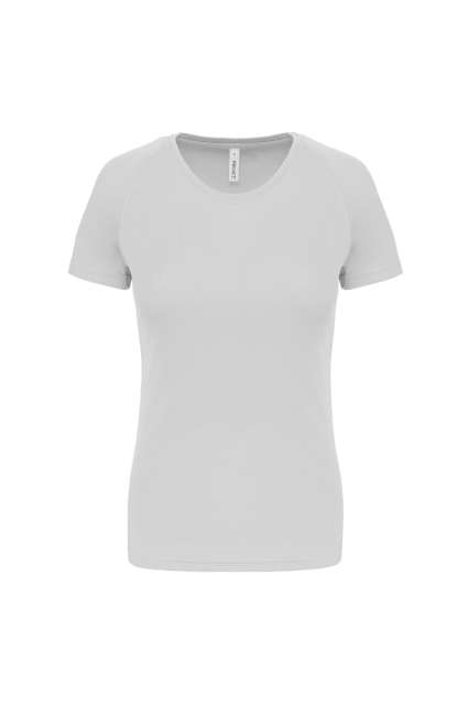 Proact Ladies' Short-sleeved Sports T-shirt - biela