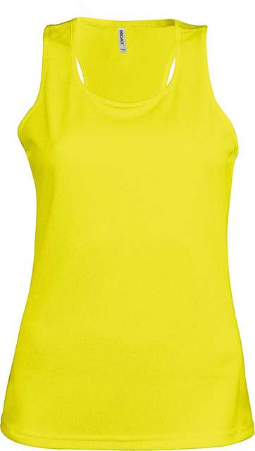 Proact Ladies' Sports Vest - Proact Ladies' Sports Vest - Safety Green