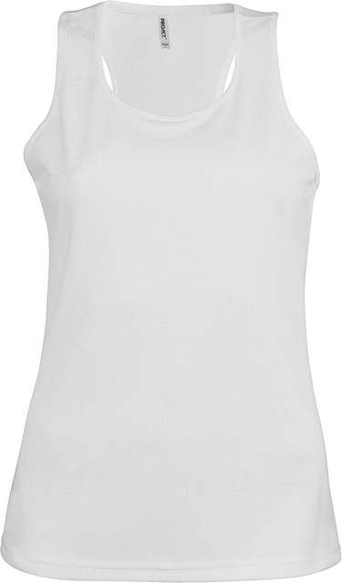 Proact Ladies' Sports Vest - white